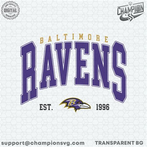 Ravens Girls Logo SVG