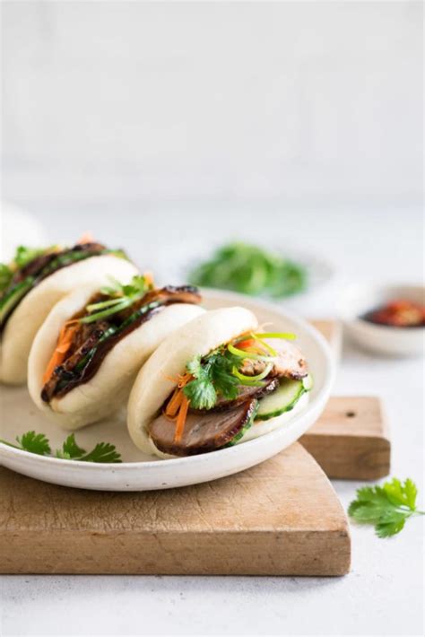 Sticky Pork Bao Buns with step-by-step photos | Eat, Little Bird