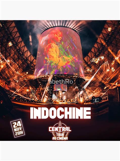 Indochine Central Tour 2022 Masjulai Poster For Sale By AbethRo