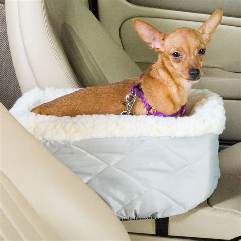 Snoozer Console Dog Car Seat | Removable Cover + Secure Straps