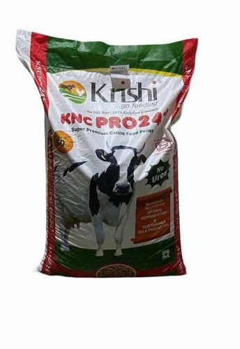 Pellet Krishi Knc Pro Cattle Feed Packaging Type Pp Bag Kg At