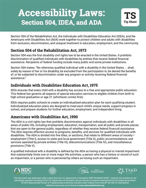 Understanding The Differences Between Idea And Section 504 57 Off