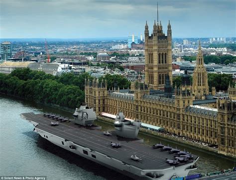 New aircraft carriers HMS Queen Elizabeth and HMS Prince of Wales will ...