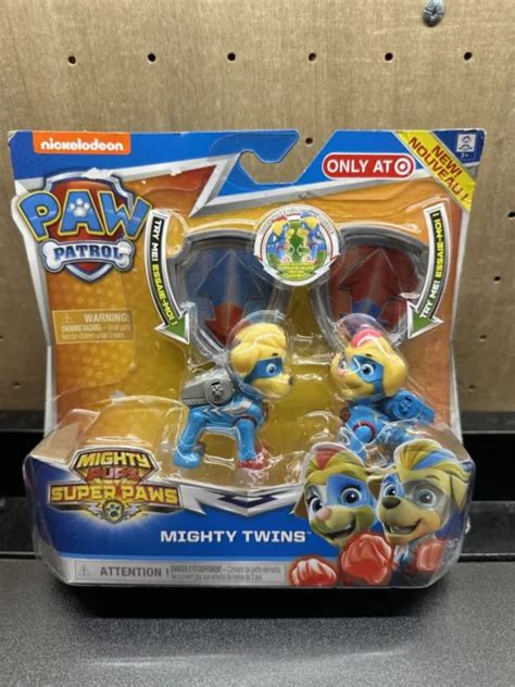 PAW PATROL MIGHTY Pups Super Paws Mighty twins lot of 2 £18.35 - PicClick UK