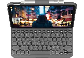 LOGITECH Cover Clavier Slim Folio IPad 10e Gen AZERTY Oxford Grey 920