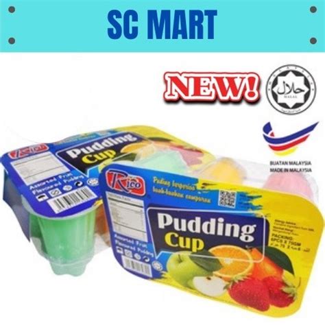 Sc Rico Pudding Cup Assorted Fruit 75gm X 6s Shopee Malaysia