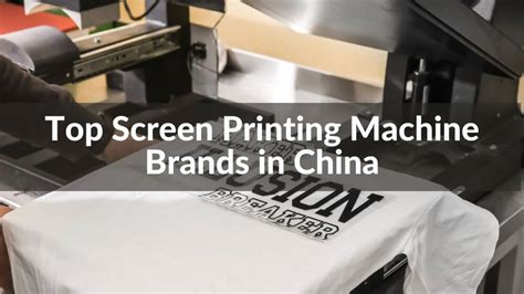 Top 15 Screen Printing Machine Manufacturers in China 2025 - SUNSHINE