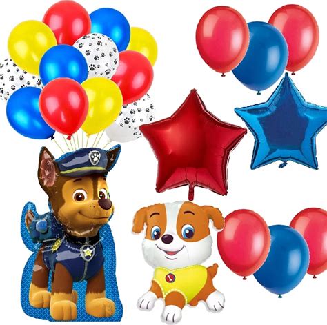 Balony Urodzinowe Zestaw Dekoracji Paw Psi Patrol Por Wnaj Ceny