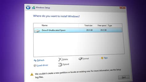 How To Fix We Couldn T Create A New Partition Installation Error