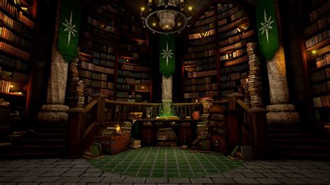 Artstation Fantasy Library Mason Roy Fantasy Medieval Gothic