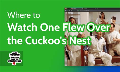 How & Where to Watch One flew Over the Cuckoo’s Nest in 2025