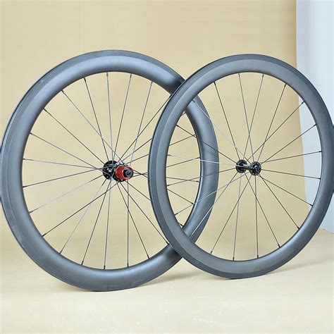 Aliexpress Buy Carbon 700C AERO Rims 56mm Tubular Clincher 16 32H