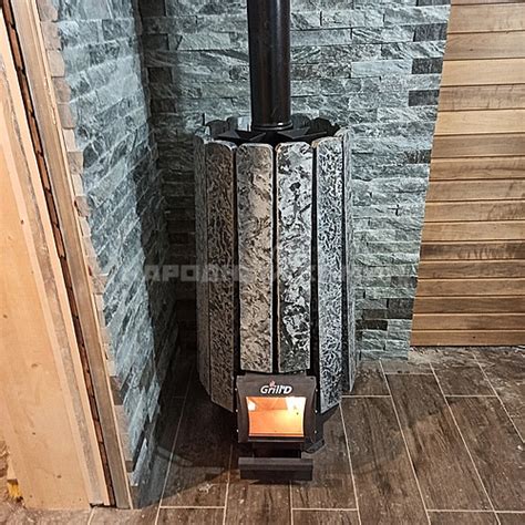 Установка дровяной печи GRILL'D Cometa 180 Vega Short STONE