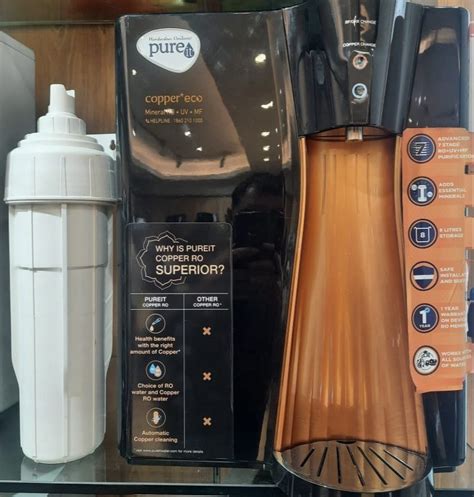 Pureit Active Copper Ro Uv Water Purifier L At Piece In New