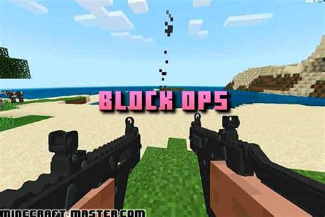 Block Ops Mods Minecraft Bedrock