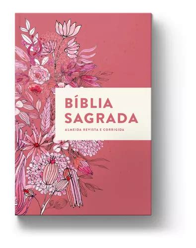 B Blia Sagrada Feminina Floral Capa Dura Arc Tradicional Mercadolivre