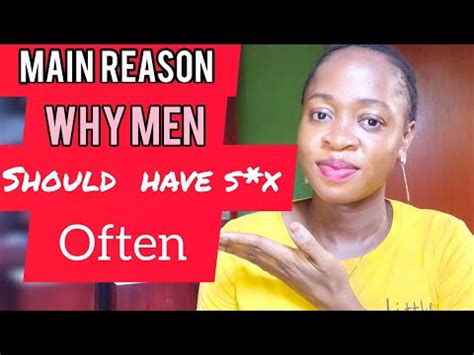 WHY MEN SHOULD HAVE SEX REGULAR BENEFITS WHY THEY LONG FOR SEX MORE