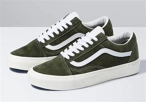 Vans Old Skool Pig Suede Blue White Release Info