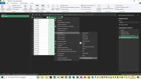 Excel Power Query Datumswerte Mit Gebietsschema Tt Mm Jjjj De De Dd