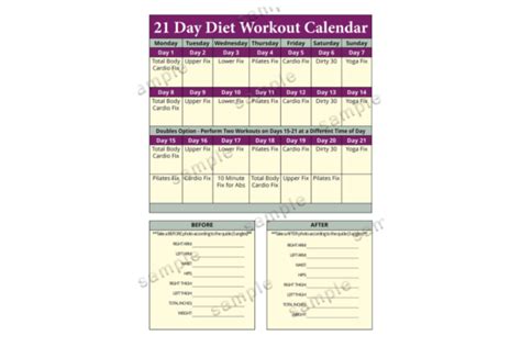 Day Fix Printable Workout Calendar Eoua Blog