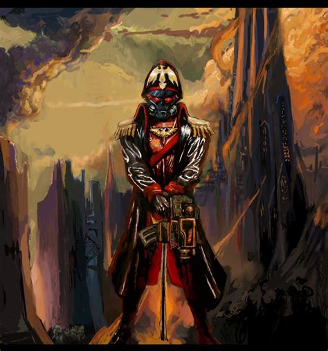 Oc A Painting Of A Commissar By Me Hope You Guys Enjoy It R