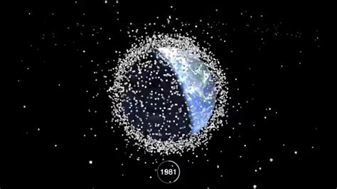 An Animated Visualization of the Increase of Space Debris Between 1957 ...