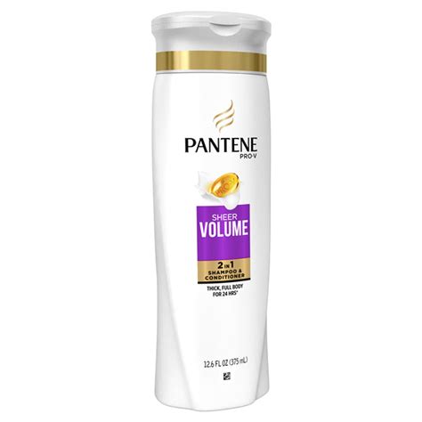 Pantene Pro V Sheer Volume 2 In 1 Shampoo Conditioner 12 6 Fl Oz 2