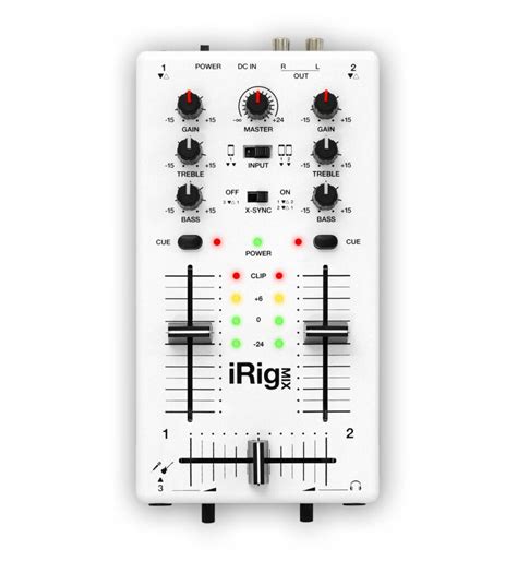 Irig Mix Mobile Mixer For Iphoneipod Touchipad And Android Devices