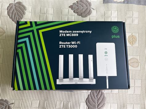 ZTE MC889 5G Router Wifi ZTE T3000 Łódź Kup teraz na Allegro