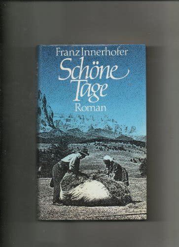 Franz Innerhofer Schoene Tage Roman Zvab