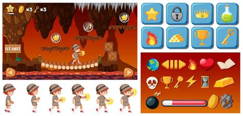 boy scout game pack 448172 Vector Art at Vecteezy