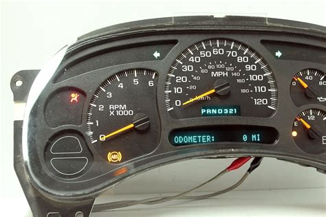 Replacement Instrument Cluster 2004 Silverado