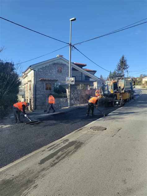 Foto Sanacija Kolnika U Ulici Drenovski Put Rijeka Plus