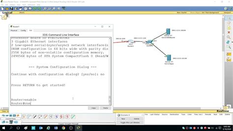 Cisco Packet Tracer Ipv6 Default Routing All Network Youtube