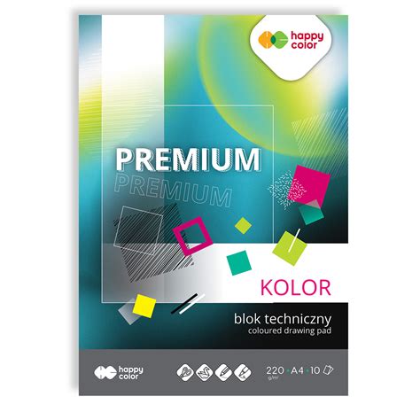 Techniczny Premium Kolorowy Happy Color