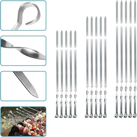 St Ck Grillspie E Extra Stark Aus Edelstahl Grillzubeh R F R Mangal