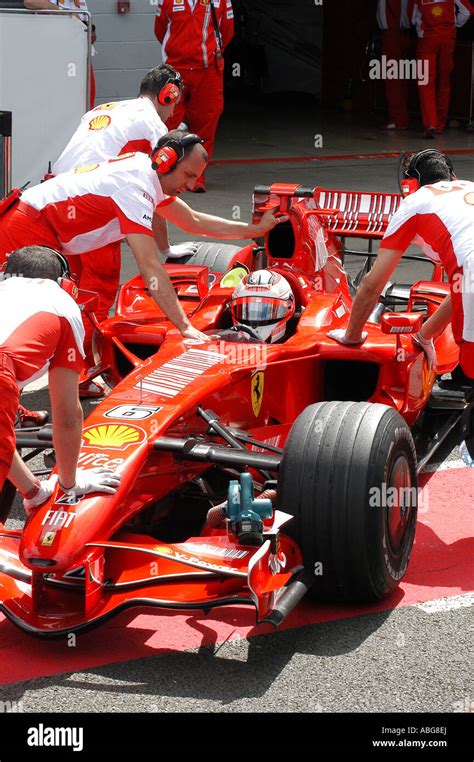 Kimi Raikkonen (FIN) during Formula One Testing 2007 Stock Photo - Alamy