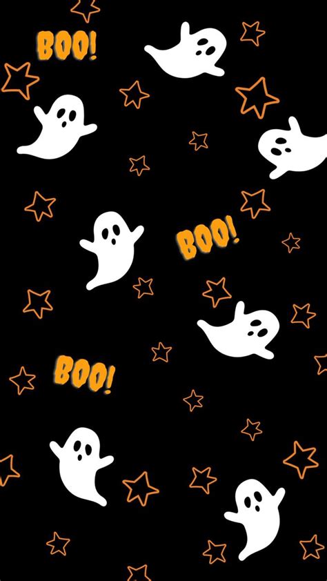 Cute halloween ghost phone wallpaper – Artofit