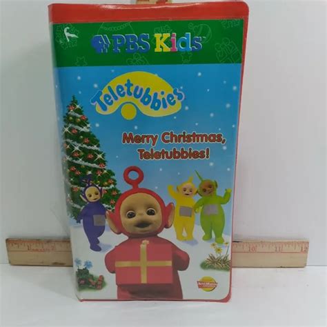 TELETUBBIES MERRY CHRISTMAS VHS Set Rare Vintage Collectible VHS 9472 ...