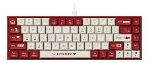Teclado Mecânico Fio Ajazz ak680 Hot Swap 68 Teclas Frete grátis
