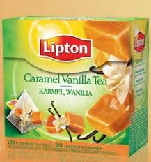 Lipton Caramel Vanilla Tea W Piramidkach Herbata Czarna Aromatyzowana