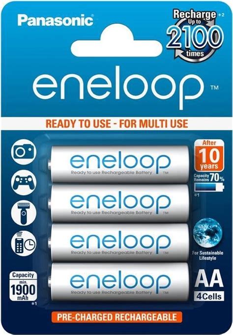 1x4 Panasonic Eneloop Mignon Aa 1900 Mah Bol