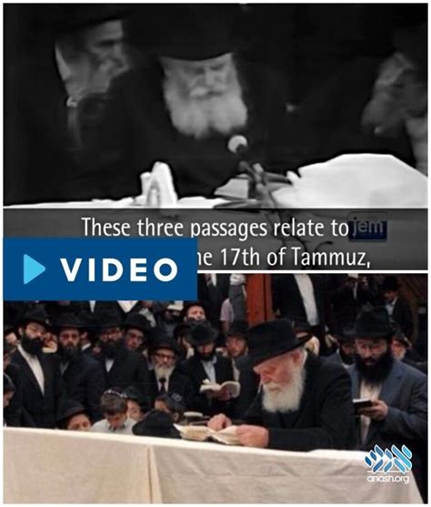 Watch 17 Tammuz With The Rebbe