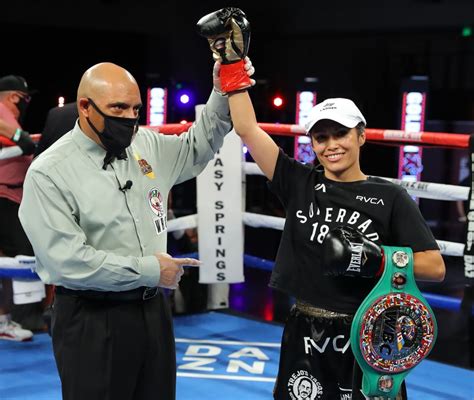 Seniesa Estrada Retains Her Wbc Silver Light Flyweight Championship Is Rapid Fire Ko Win Over