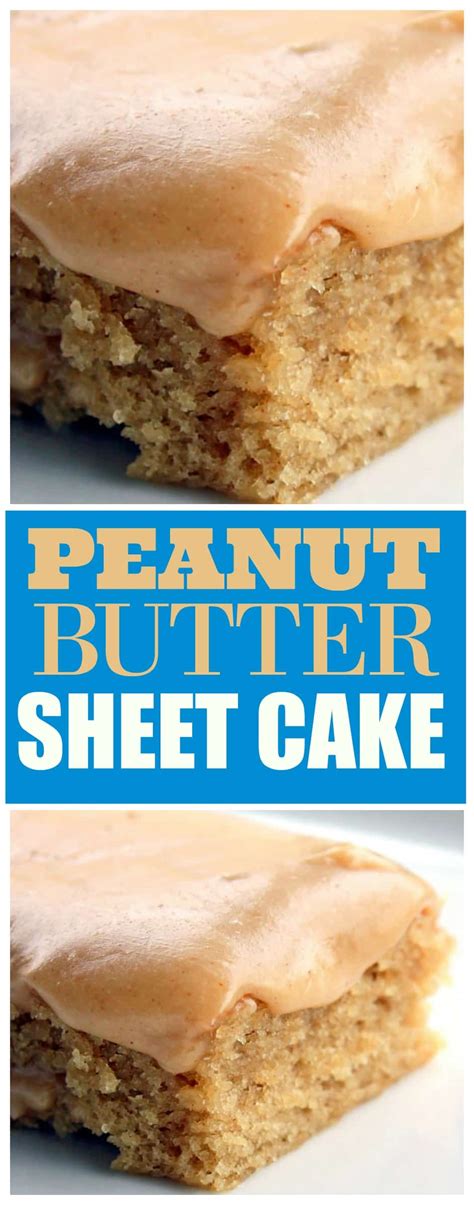 Peanut Butter Sheet Cake The Girl Who Ate Everything