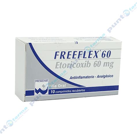 Freeflex Etoricoxib Mg Caja De Comprimidos Punto Farma