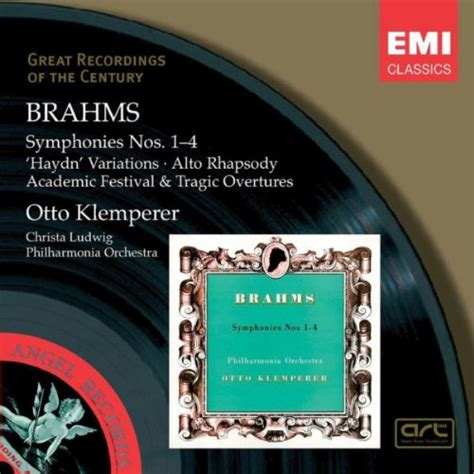 Jp Brahms Symphonies Nos1 4 オットー・クレンぺラー デジタルミュージック