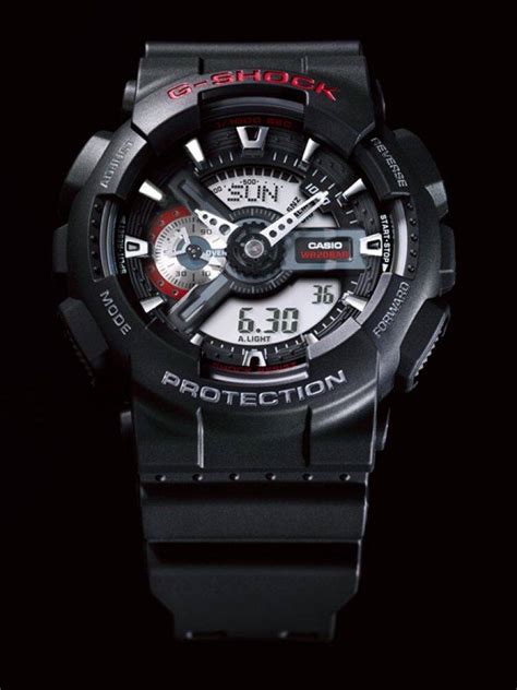 Ga 110 1a G Shock อะนาล็อก ดิจิตอล ซีรีส์ Ga 110 Casio Thailand