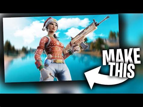 How To Make 3D Fortnite Thumbnails In Blender And Web Full Tutorial