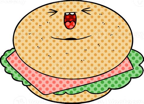 cartoon bagel drawing 46868646 PNG